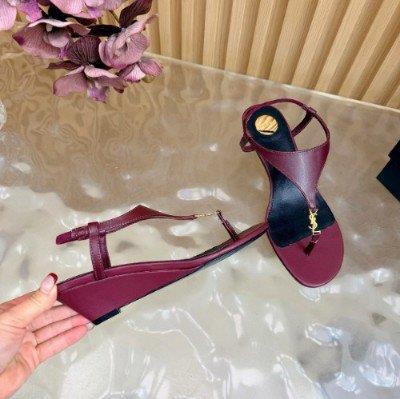 wholesale quality ysl sandals model no. 66